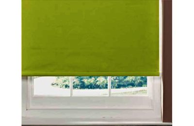 ColourMatch Thermal Blackout Roller Blind - 4ft -Apple Green